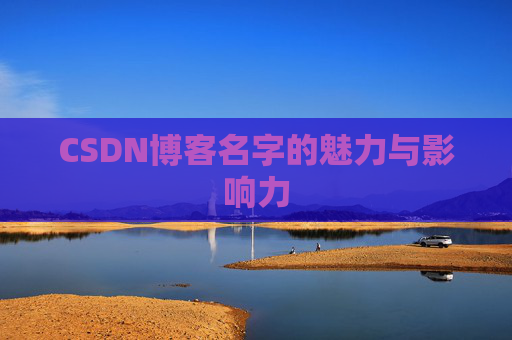 CSDN博客名字的魅力与影响力